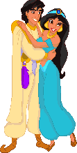 Gifs Aladdin et Jasmine