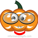 clipart courge halloween