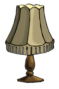Illustration lampe de chevet