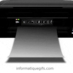 une imprimante fax