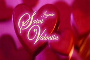 coeur amour st valentin