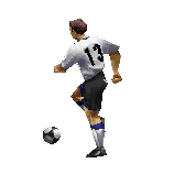 Footballeur avec le numero 13