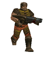 Militaire avec une bazooka