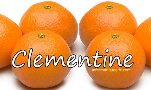 photo de clementine fruit