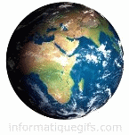 monde gif globe terrestre