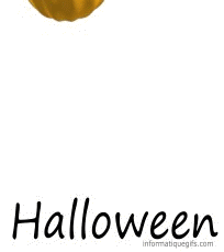 Image GIF anime halloween