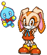 Cream gif animé Sonic personnage