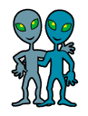 gif alien extraterrestre