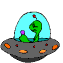 gif animé extraterrestre
