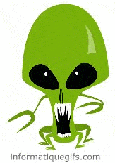 gifs homme vert espace