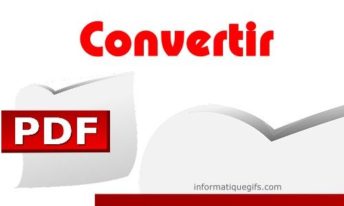 convertir pdf