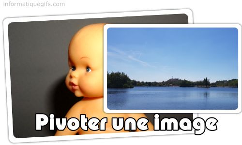 Pivoter une image