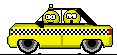 Image taxi animee