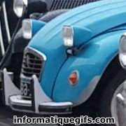 Image renault 4 bleu