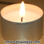 Image candle white