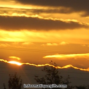 coucher de soleil plage