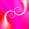 Photo spirale de couleur rose