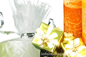 Photo de fete avec bougie