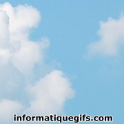 photo nuage ciel bleu