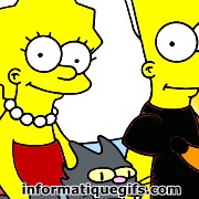 Image Lisa et Bart