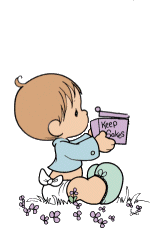 Gif enfant avec un titi qui sort de la boite