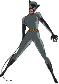 Gif animé Catwoman super héros