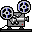 Gif projecteur de cinéma