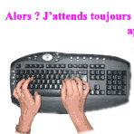 gif anime clavier PC avec des mains