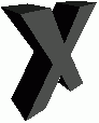 illustration X letter