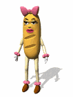 Gif anime baguette