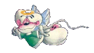 gif anime diddl qui se repose