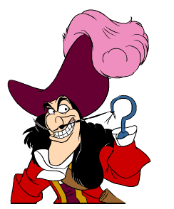 Coloriage Capitaine Crochet Peter Pan