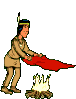 Gif anime indien dans la ville