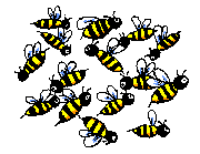 Clipart nid abeille