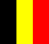 Clipart drapeau belgique
