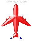 clipart avion anglais