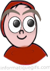 clipart enfant avec gros yeux