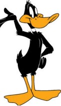 clip art cartoon daffy duck
