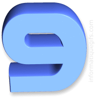 Clipart 9 bleu