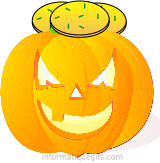 image halloween clipart citrouille orange