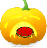 clip art citrouille halloween