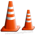 image cone de travaux