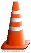 cone travaux