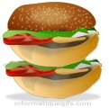 hamburger illustration