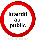 image interdit au public