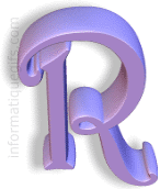 Image R lettre
