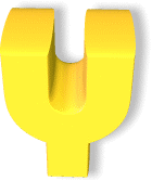 alphabet lettre y jaune