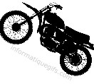 image dessin motocyclette