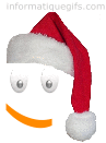 clipart tete du pere noel avec chapeau