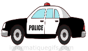 Petite voiture de gendarme